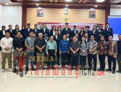 Taufik Irawan Resmi Dilantik Sebagai Ketua BEM STIH Tambun Bungai Periode 2024-2026