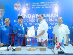 Timerasi Labat Daftar Wakil Gubernur Kalteng ke PAN