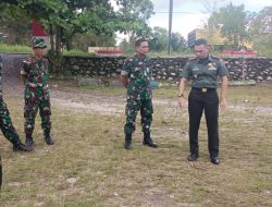 Dandim 1016/ Plk Tinjau Lokasi Pembuatan Sumur Bor