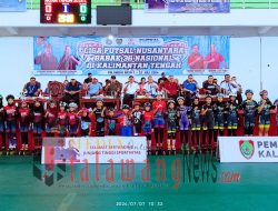 Atlet Perserosi Kalteng Meriahkan Pembukaan LFN Babak 36 Besar di Palangka Raya