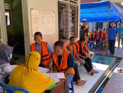 Deteksi Dini Virus HIV Warga Binaan Lapas Sampit Jalani Skrining 