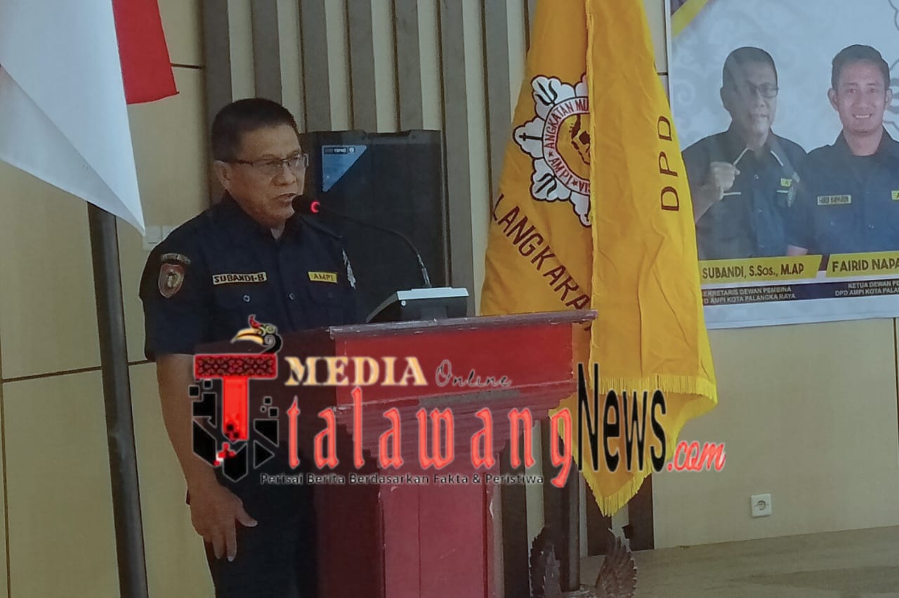 Sekretaris Dewan Pembina AMPI Kota Palangka Raya, H. Subandi.