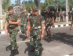 Dandim 1011/ Klk Hadiri Peresmian Masjid Oleh Pangdam XII/ Tpr