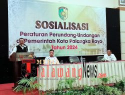 Perkuat Tata Kelola Pemerintahan, Pemko Palangka Raya Gelar Sosialisasi Perundang-undangan 