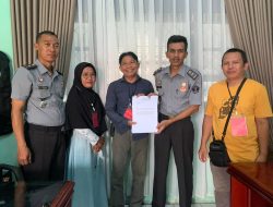 Ikut Berpartisipasi Sukseskan Pemilukada, Lapas Sampit Terima Formulir Pendaftaran Calon Anggota KPPS Lokasi Khusus