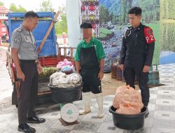 Lapas Kelas IIB Sampit Lakukan Pengecekan Secara Rutin Saat Penerimaan Bahan Makanan
