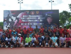 Danrem 102/ Pjg Resmi Buka Tournament Tenis U 14 dan U 16