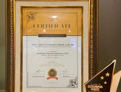 Kemenkumham Kalteng Terima Penghargaan dari Seven Media Asia Awards 2024
