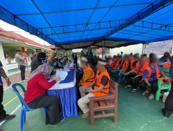 Lapas Sampit Gelar Sosialisasi Kesehatan dan Skrining HIV, TBC, Serta Kesehatan Jiwa Bagi Warga Binaan