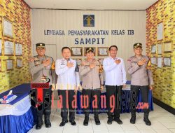 Lapas Sampit terima Kunjungan dari Kepolisian Resor Kotawaringin Timur