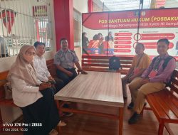 Sambangi Lapas Sampit, PPS Kelurahan Sawahan Cek Kesiapan TPS Khusus
