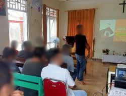 Perkuat Iman Dan Spiritualitas, Warga Binaan Agama Kristen Lapas Sampit Laksanakan Ibadah Minggu