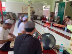 Latihan Hadrah, WBP Santri Ponpes At-Taubah Lapas Sampit Gali Keterampilan Seni Islami