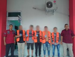 Lapas Sampit Lakukan Tes Urine Untuk Warga Binaan Dalam Program Cuti Dan Pembebasan Bersyarat