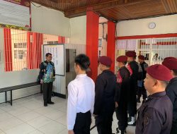 Meldy Putera Pimpin Apel Serah Terima Regu Jaga, Tegaskan Pentingnya Tanggung Jawab dan Sinergi