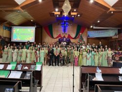 Ibadah Natal Partungkoan Toba Palangka Raya 2024 Berlangsung Hikmat Penuh Sukacita 