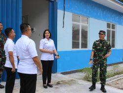 Dandim 1016/ Plk Tinjau Kesiapan Program Nasional Makanan Bergizi Gratis