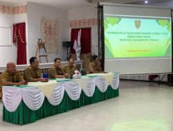 Dishut Kalteng Gelar Pembinaan dan Pelepasan Pegawai Purna Tugas