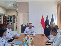 Evaluasi Kinerja Jajaran, Kakanwil Ditjenpas Kalteng Pimpin Rapat Monev Pada Rutan Palangka Raya