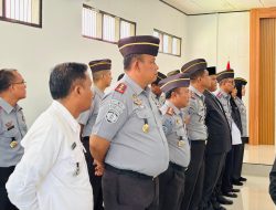 Dukung Transformasi Birokrasi, Kakanwil Lantik Pejabat Manajerial dan Nonmanajerial di Lingkungan Kanwil Ditjenpas Kalteng