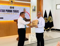 Kanwil Ditjenpas Kalteng Gelar Acara Pengantar Purna Tugas Pegawai