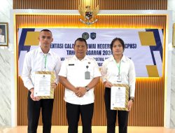 Kakanwil Ditjenpas Kalteng Ikuti Pembukaan Orientasi dan Penyerahan SK CPNS Formasi TA 2024 Secara Virtual oleh Menimipas