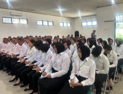 91 CPNS Pemasyarakatan Kalteng Terima Materi Wawasan Kebangsaan dari Yonif 631/Antang