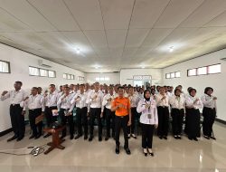 Hari Ke-7 Orientasi, CPNS Formasi TA 2024 Kanwil Ditjenpas Kalteng Terima Pembekalan Materi Penanganan Bencana Alam Bagi WBP dan Keprotokolan