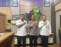 Perkuat Sinergitas dan Kolaborasi Pengamanan, Jajaran Kanwil Ditjenpas Kalteng Laksanakan Kunjungan Kerja ke Polda Kalteng