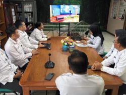 Jajaran Kanwil Ditjenpas Kalimantan Tengah Ikuti Rapat Virtual Pembukaan Evaluasi Rencana Aksi Tahunan Reformasi Birokrasi Triwulan II Tahun 2025