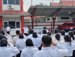 Semangat Pagi Awali Langkah Kinerja, Kakanwil Pimpin Apel di Lingkungan Kanwil Ditjenpas Kalteng