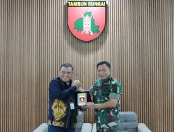 Pangdam XXII/TB Terima Audensi Silaturahmi GM PLN UID Kalselteng.