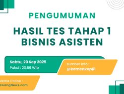 Seleksi Asisten Bisnis Koperasi Merah Putih: Tes Potensi Akademik Rampung, Hasil Diumumkan 20 September
