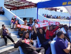 Keseruan Nobar Argentina vs Swiss