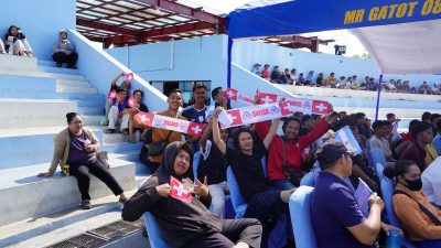 Keseruan Nobar Argentina vs Swiss