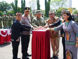 Pangdam XXII/ TB Resmikan Patung Jenderal Soedirman
