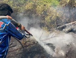 Tim Gabungan Berjibaku Padamkan Karhutla Seluas 0,47 Hektare di Bukit Liti Pulang Pisau