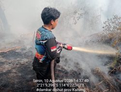 Bara di Bawah Permukaan Jadi Tantangan Utama Karhutla Tumbang Nusa
