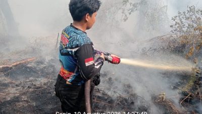 Bara di Bawah Permukaan Jadi Tantangan Utama Karhutla Tumbang Nusa