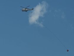 Atasi Karhutla di Wilayah Sulit Dijangkau, Tiga Pesawat Water Bombing Diterjunkan di Kalteng