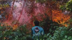 Medan Sulit, Dalkarhutla Dishut Kalteng Terus Tangani Titik Api Gambut