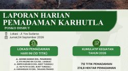 Karhutla Kalteng Meluas, 10 Lokasi Berhasil Ditangani