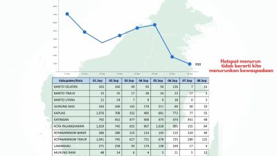 Meski Turun ke 950 Titik, Hotspot Karhutla Tetap Dipantau Ketat