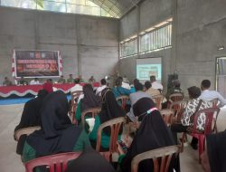 Tim Sosialisasi Karhutla Mabes TNI Sambangi Desa Medan Mas