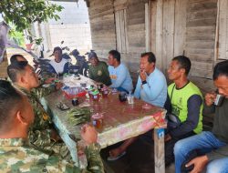 Buka Lahan Tanpa Bakar, Pasis Sesko TNI LVI Laksanakan Penyuluhan Ke Petani Kelampangan