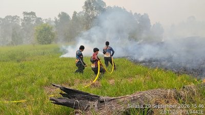 Kadishut Kalteng: Pemadaman Karhutla di Tahura Isen Mulang Terus Digencarkan