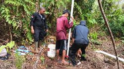 Jaga Lahan Gambut, Satgas Karhutla Kalteng Gencarkan Pembuatan Sumur Bor