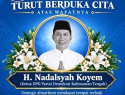 H. Nadalsyah Wafat, DPW IPJI Kalteng Sampaikan Belasungkawa