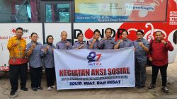 HUT ke-27, IPJI Kalteng Gelar Donor Darah dan Bagikan Paket Sembako
